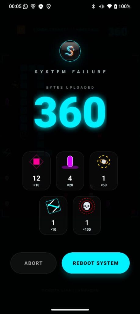 Gameplay Cyan Sector